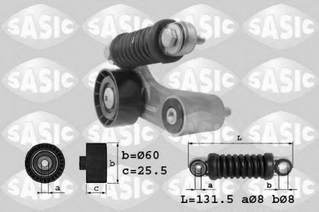 Натягувач клинового ременя SASIC 1624002