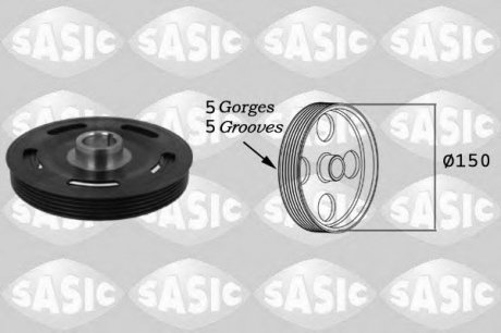 Ременной шкив коленчатого вала SASIC 2156010