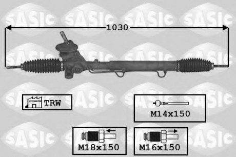 Рульовий механізм SASIC 7176029