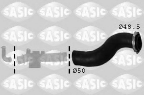 Трубка нагнетаемого воздуха SASIC 3334009 (фото 1)