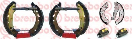 Барабанный тормозной механизм K24 057 BREMBO K24057