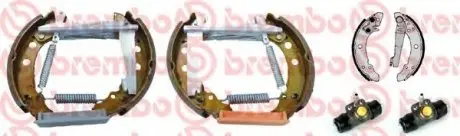 Kit&Fit (Барабанные тормозные колодки + рабочие тормозные цилиндры) BREMBO K85018