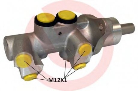 Гальмівний циліндр головний M06 027 BREMBO M06027