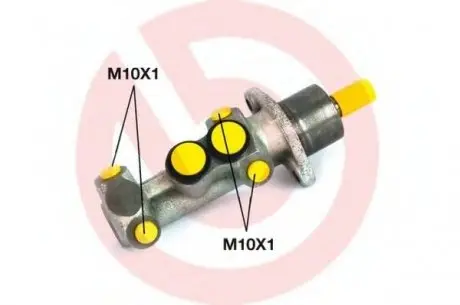 Головний гальмівний циліндр BREMBO M23020