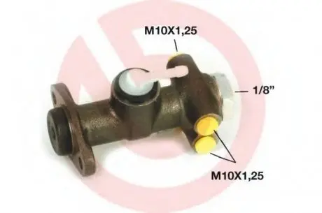 Главный тормозной цилиндр BREMBO M23077