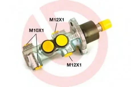 Головний гальмівний циліндр BREMBO M61048