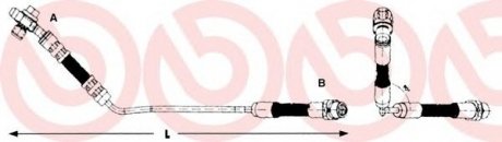 Гальмівний шланг T06 015 BREMBO T06015