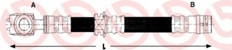 Тормозной шланг BREMBO T85109