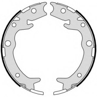 Гальмівні колодки барабанні S28 516 BREMBO S28516