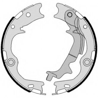 Гальмівні колодки барабанні S30 537 BREMBO S30537