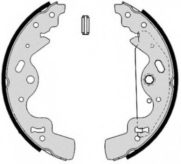 Гальмівні колодки барабанні S44 506 BREMBO S44506