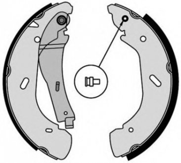 Тормозные колодки BREMBO S56513