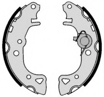 Гальмівні колодки барабанні S61 516 BREMBO S61516