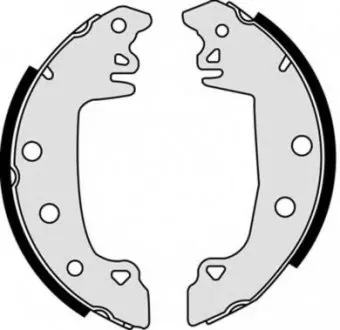Гальмівні колодки BREMBO S61537