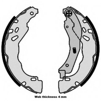 Гальмівні колодки BREMBO S61544