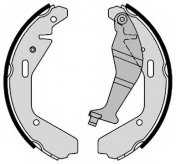 Гальмівні колодки барабанні S79 502 BREMBO S79502