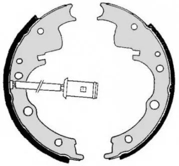 Гальмівні колодки BREMBO SA6505