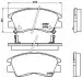 Тормозные колодки BREMBO P54008 (фото 1)
