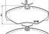 Гальмівні колодки дискові P68 026 BREMBO P68026 (фото 1)