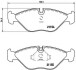 Гальмівні колодки дискові P71 005 BREMBO P71005 (фото 1)