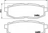 Гальмівні колодки задні SUBARU TRIBECA 05- BREMBO P78018 (фото 1)