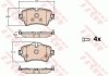 Гальмівні колодки дискові BMW 2 (F45) "F "14>> TRW TRW GDB2087 (фото 1)