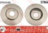Тормозной диск TRW DF6124S (фото 1)