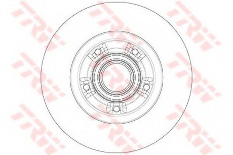 Гальмівний диск з підшипником TRW TRW DF6203BS