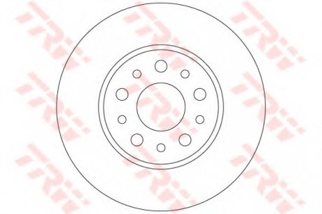 Тормозной диск TRW DF6228 (фото 1)
