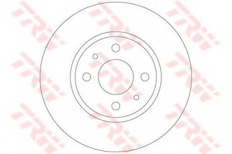 Тормозной диск TRW DF6231 (фото 1)