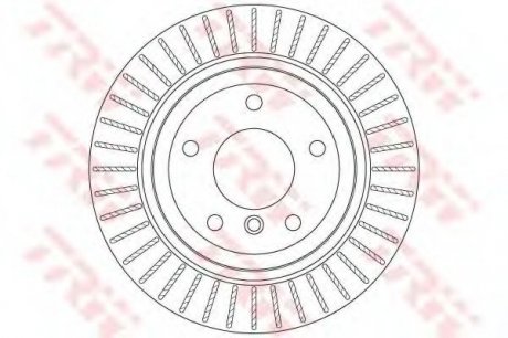 Гальмівний диск TRW TRW DF6329