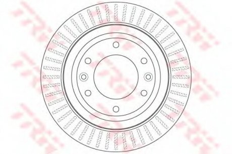 Тормозной диск TRW TRW DF6350