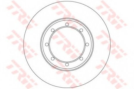 Гальмівний диск TRW TRW DF6372