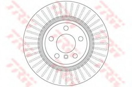 Гальмівний диск TRW TRW DF6512S