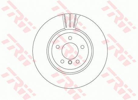 Тормозной диск TRW TRW DF6624S