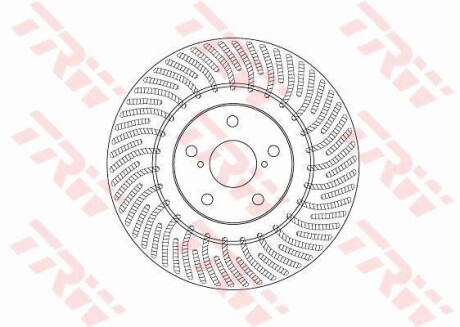 Тормозной диск TRW TRW DF6692S