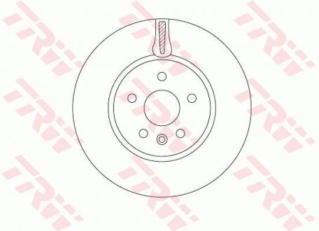 Гальмівний диск TRW DF6820