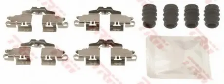 Комплектуючі колодки дискового гальма TRW TRW PFK645