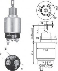 Тягове реле стартера MAGNETI MARELLI AME0271