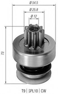 Ведущая шестерня стартера MAGNETI MARELLI AMB0085