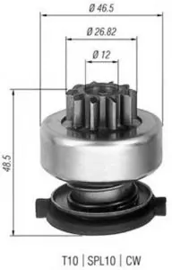 Провідна шестерня стартера MAGNETI MARELLI AMB0309