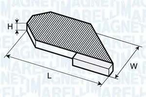 Фільтр салону MAGNETI MARELLI BCF268