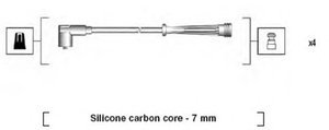 Комплект проводов зажигания MAGNETI MARELLI MSK735 (фото 1)
