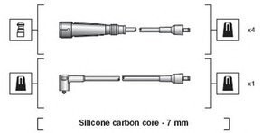 Комплект проводов зажигания MAGNETI MARELLI MSK1129