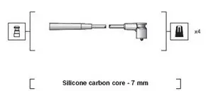 Комплект проводів запалення MAGNETI MARELLI MSK1235