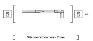 Комплект проводов зажигания MAGNETI MARELLI MSK1236