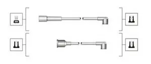 Комплект проводов зажигания MAGNETI MARELLI MSQ0022