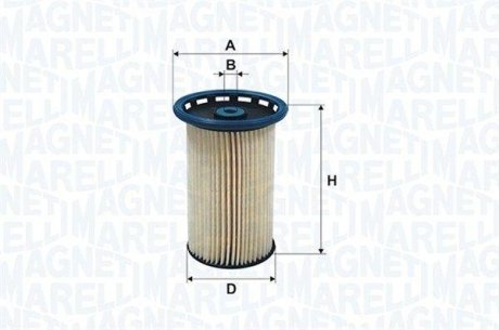 Паливний фільтр MAGNETI MARELLI 71760753