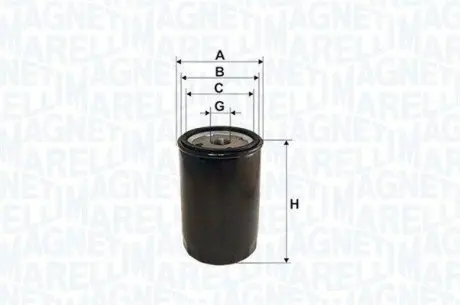 Масляный фильтр MAGNETI MARELLI 71760755