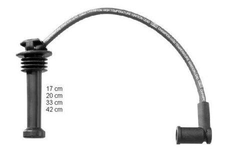 Комплект проводів запалення CHAMPION CLS077